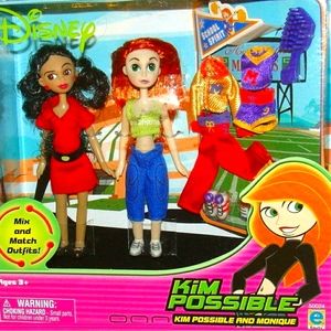 Disney Kim Possible Mini Fashion Dolls